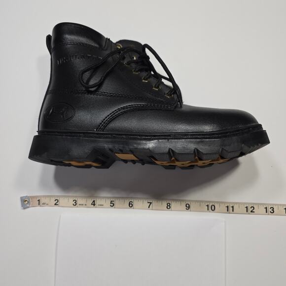 Himalayans Black Leather Boots Insulated Winter Combat Lace Rugged Mens Size 7.5 main image 8